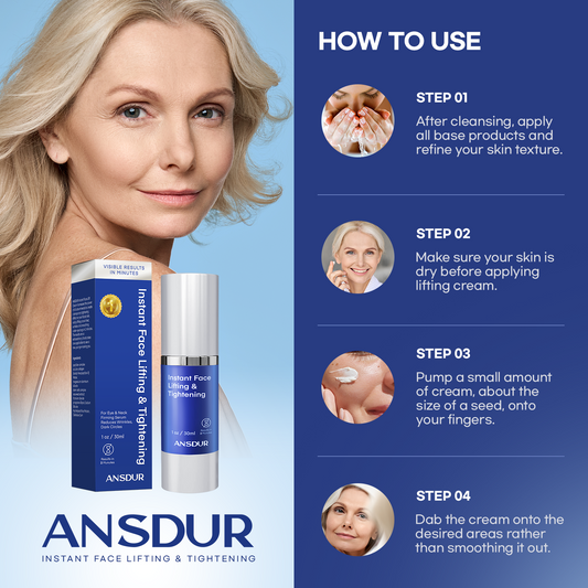 Instant Face Lift Cream: Tightening Wrinkle Cream for Women Korean Skin Care 30ml